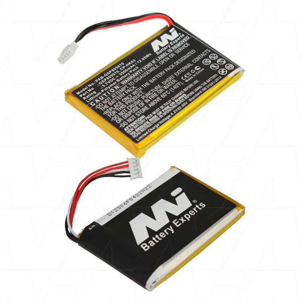 MI Battery Experts PAB-GSP805070-BP1
